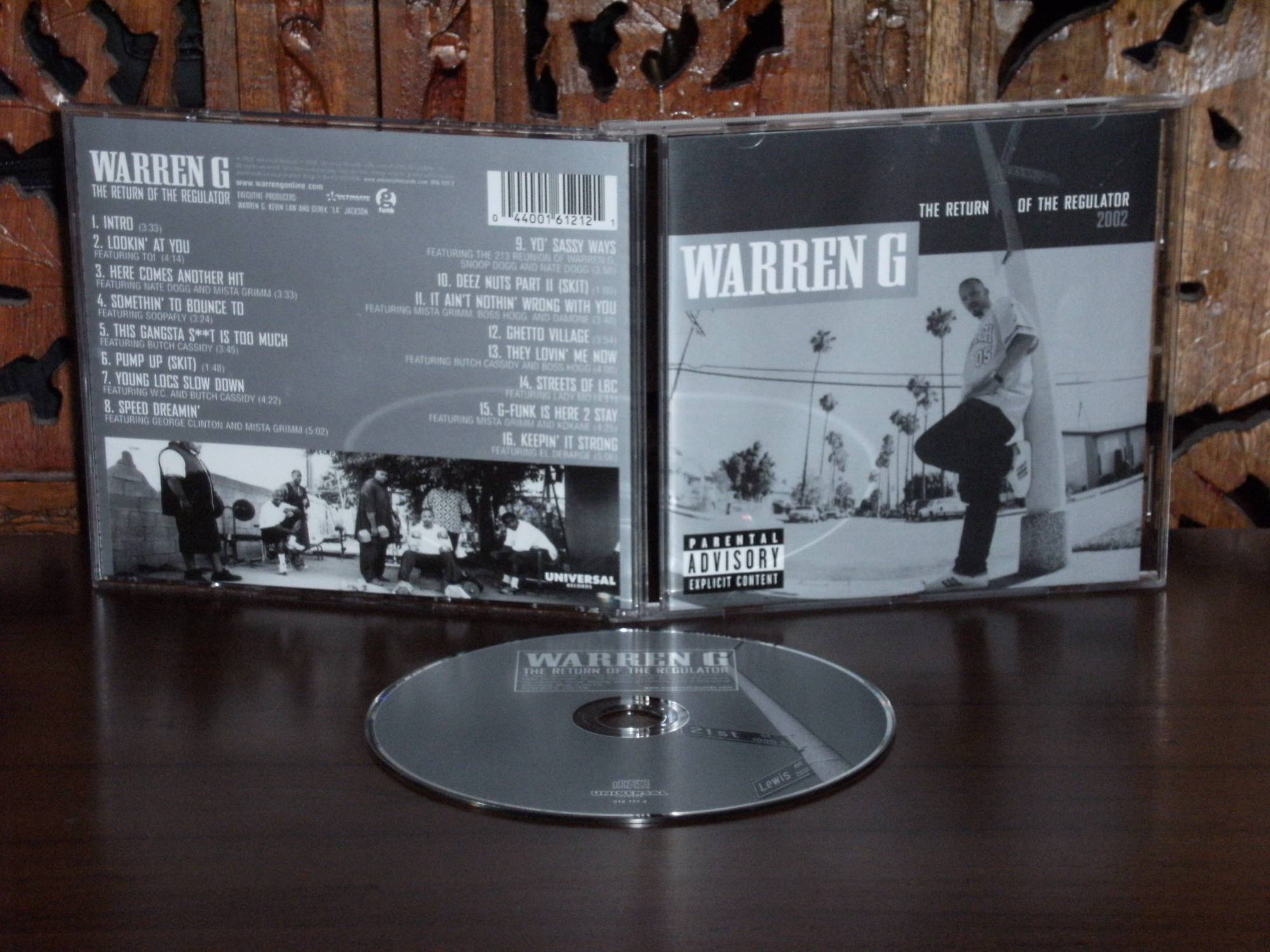 Warren G "The Return Of The Regulator" Centerblog